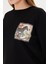 Zebra Baskılı İki İplik Sweatshirt 3