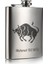 Kişiye Özel Boğa Temalı Hediye 9 Oz Çelik Cep Matarası 266 ml 1