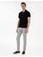 Erkek Gri Slim Fit Yazlık Kanvas Pantolon 50301803-VR024 1