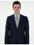 Erkek Lacivert Slim Fit Çizgili Takım Elbise 50302413-VR033 3