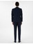 Erkek Lacivert Slim Fit Çizgili Takım Elbise 50302413-VR033 5