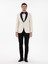 Erkek Ekru Slim Fit Şal Yaka Smokin Damatlık 50300734-VR019 1
