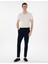 Erkek Lacivert Slim Fit Gofre Yazlık Kanvas Pantolon 50305235-VR033 1