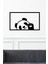 Panda Dekoratif Tablo 4