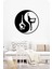 Yoga Temalı Ying Yang Dekoratif Tablo 4