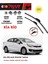 Kia Rio Ön Cam Muz Silecek Takımı 2015 Model Araca Özel Aparat 1