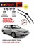 Toyota Corolla Terra Muz Muz Silecek Takımı 1.4 1.6 Motor Araca Özel Aparat (1999 - 2001) 2