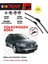 Volkswagen Bora Cam Muz Silecek Takımı 1999 Model Araca Özel Aparat 1