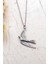 Güvercin Tasarım Elişi Gümüş Kolye 8084 3