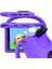 Apple iPad 10.2 (9.nesil) Uyumlu Wheel Car Tekerlek Standlı Tablet Eva Silikon Kılıf-Yeşil 3