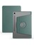 Galaxy Tab S9 Kılıf Uyumlu Termik Kalem Bölmeli Dönebilen Standlı Kılıf-Koyu Yeşil 1