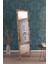 Doğal Ahşap Ayaklı Dikdörtgen Boy Aynası 145x40 cm, sıcak kahverengi tonuyla şıklık sağlar. 1