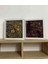 25x25 cm Ahşap Anı Çerçevesi, Söz ve Nişan Çiçeği Kutu, Antrasit Renk 5