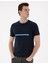 Erkek Lacivert Slim Fit Tişört 50302549-VR033 1