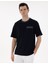 Erkek Lacivert Comfort Fit Tişört 50306080-VR033 1