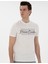 Erkek Ekru Slim Fit Tişört 50302567-VR019 3