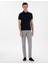 Erkek Lacivert Slim Fit Tişört 50302608-VR033 4
