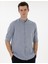 Erkek Lacivert Regular Fit Uzun Kollu Gömlek 50303301-VR033 3
