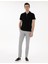 Erkek Siyah Slim Fit Tişört 50302586-VR046 4
