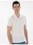 Erkek Ekru Slim Fit Tişört 50302586-VR019 3