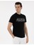 Erkek Siyah Slim Fit Tişört 50302567-VR046 1