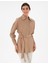 Kadın Haki Oversize Uzun Kollu Gömlek 50306501-VR027 1
