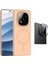 Xiaomi Redmi Note 14 Pro Plus Kılıf Magsafe Şarj Özellikli Zore Ruby Sert Kapak + CL-07 Kamera Lens Koruyucu 1
