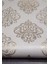 Damaks Desenli Krem&Gold 3D Duvar Kağıdı, Yapışkanlı, Bej, 5m2 3