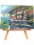 Polyester 3D Kabartma Deniz Manzara Temalı Masa Üstü Standlı Tablo 9X12CM 3