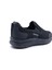 K1114 Memory Foam Erkek Tekstil Siyah Bağcıksız Spor Yürüyüş Ayakkabı 4