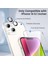 (Şef+Cam+Lens) iPhone 14 Uyumlu 1 Şeffaf Kılıf + 1 Ekran Koruyucu + 1 Kamera Lens Koruyucu 2