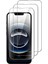 3'lü Paket iPhone 16E 2025 Uyumlu Temperli Hd+ Cam Ekran Koruyucu (3'lü Paket) 1