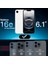 (2 Cam 1 Kılıf) Iphone 16E (2025) Uyumlu 1 Şeffaf Silikon Kılıf 2 Cam Ekran Koruyucu 3