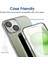 (2 Cam + 2 Lens) iPhone 15 Plus Uyumlu 2 Adet Ekran Koruyucu ve 2 Adet Kamera Lens Koruyucu 4