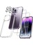 (5'i 1 Arada) iPhone 14 Pro Max Uyumlu 1 Şeffaf Kılıf + 2 Ekran Koruyucu + 2 Kamera Lens Koruyucu 1