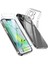 (2 Cam 1 Kılıf) Iphone 14 Uyumlu 1 Şeffaf Silikon Kılıf 2 Cam Ekran Koruyucu 1