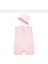 Petitboom Baby Kız Bebek, Pamuklu, Tulum & Şapka 2'li Set, Puan Desenli, Pembe 1