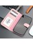 Casper Apple iPhone 16 Pro Max Deri Kılıf Magsafe Mıknatıslı Ayrılabilir Cüzdan-Pembe 7