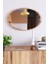 70x52 cm oval ahşap ayna, şık ve çok fonksiyonlu, ev ve ofis dekoru için ideal 1