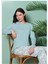 Kadın Modal Turkuaz Pijama Takım 1807 1