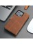Casper Apple iPhone 16 Pro Max Kılıf Magsafe Mıknatıslı Ayrılabilir Cüzdan-Kahve 8