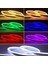 Neon Esnek Şerit LED 3 Metre Mor 12 Volt (Trafosuz) 4