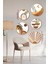 Dekoratif Oval 5 Parça Çerçeve Görünümlü Mdf Tablo Seti 3