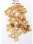 Abiye Bileklik Kolye Pleksi Metalik Plastik Pul Altın Renk 8 Gram 100 Adet - BNC485 2