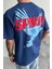 Mavi Spirit Baskılı Oversize T-Shirt 3