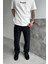 Siyah Baggy Fit Jean 1