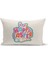 Ilkbahar Serisi Çift Tarafı Dijital Baskılı Kırlent Kılıfı (Spring Easter Paskalya Cushion Cover) 1