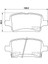 Arka Fren Balatası Opel Astra K 1.0-1.4-1.4t-1.6t-1.6 Cdtı 16 22 106.5X46.3X16.6 1