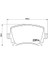 Arka Balata Passat-Cc-Caddy-Golf5-Golf6-Jetta-A3-A6-Leon-Octavıa-Superb 04 GDB1622 1
