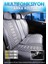 Isuzu D-Max Yarı Deri Oto Koltuk Kılıfı Cepli 5li Tam Set 3